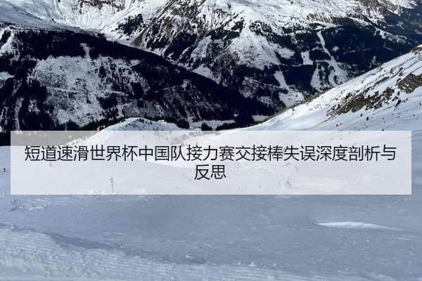 短道速滑世界杯中国队接力赛交接棒失误深度剖析与反思